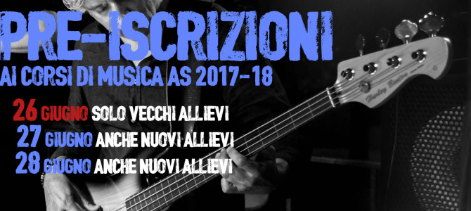 Pre-iscrizioni AS 2017-18 Pre-iscrizioni AS 2017-18