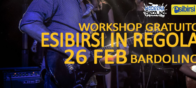 26 Feb: Workshop Gratuito: ESIBIRSI IN REGOLA