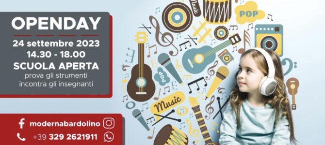 Domenica 24 settembre..Open Day! Domenica 24 settembre..Open Day!