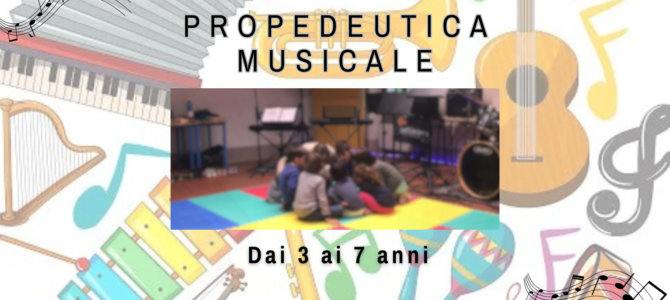 2 NOV: ricomincia la propedeutica musicale per bambini!